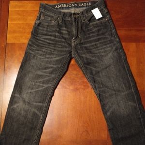 Mens American Eagle Slim Straight Dark Blue size 26/28